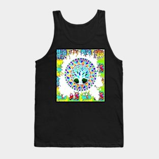 tree graffiti 333 Tank Top